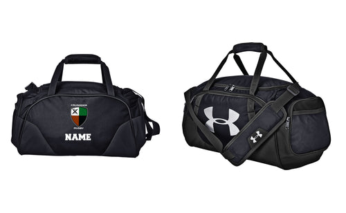 Crusader Rugby Small Under Armour Duffel / Travel Bag - Black - 5KounT