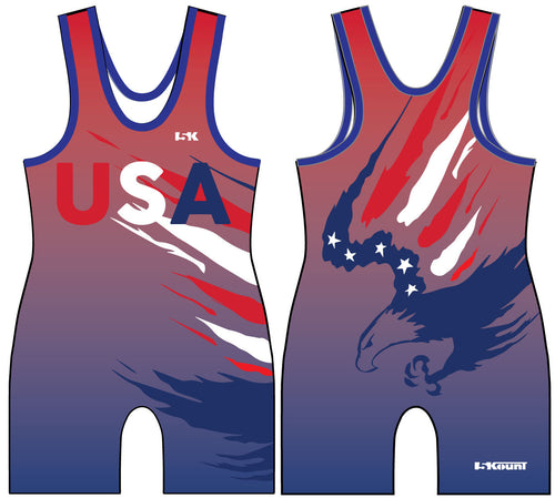 USA Sublimated Singlet - 5KounT