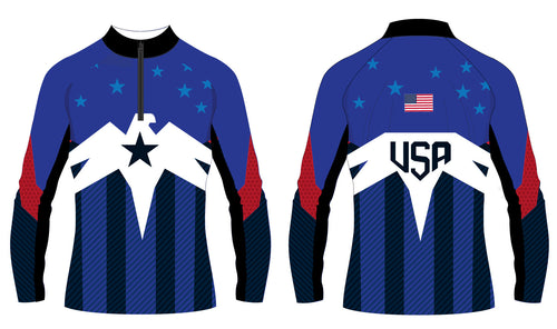 USA Sublimated Quarter Zip - 5KounT2018