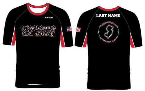 NJ Underground Wrestling Club Sublimated Fight Shirt - 5KounT2018