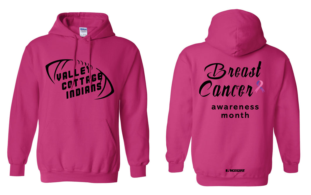 VCI Youth Football Cotton Hoodie Cancer Awareness - 5KounT2018