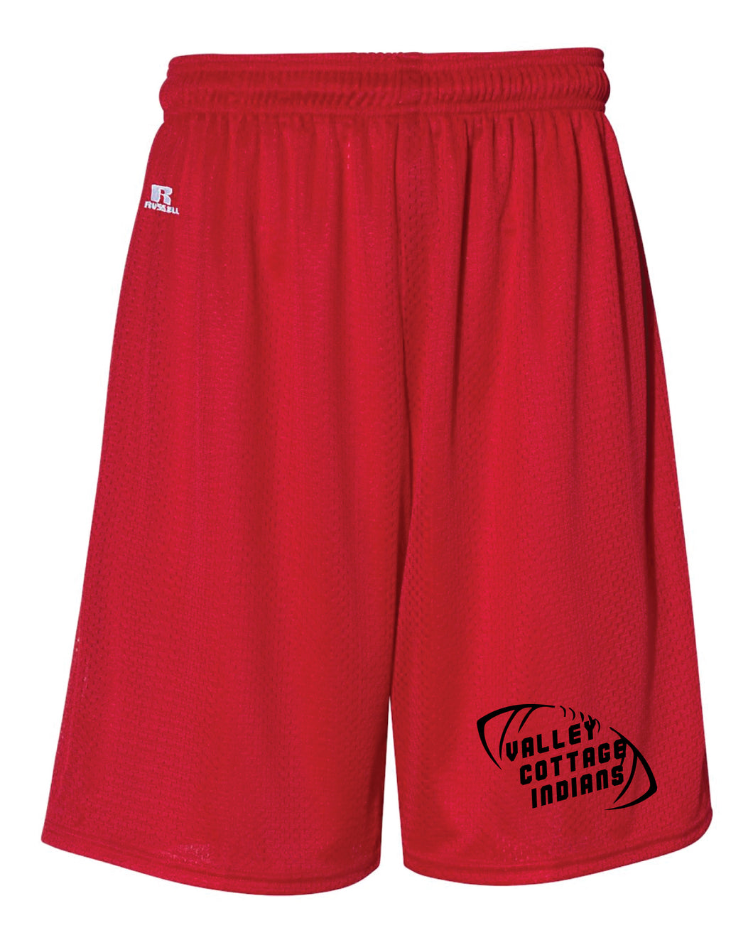 VCI Youth Football Red Russell Athletic Tech Shorts - Red - 5KounT2018