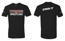 Voorhees Wrestling Cotton Crew Tee - Black - 5KounT2018