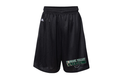 Pascack Valley Wrestling Russell Athletic Tech Shorts - Black