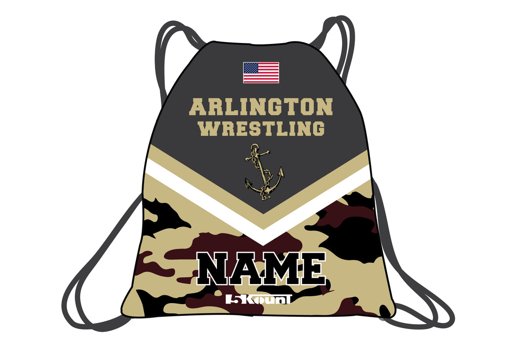 Arlington Wrestling Sublimated Drawstring Bag - 5KounT2018