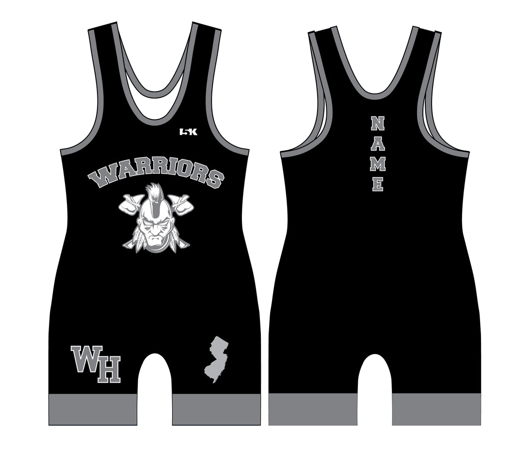 Watchung Hills Wrestling Club Sublimated Men's Singlet - 5KounT2018