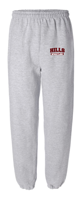 Wayne Hills Cotton Sweatpants - Grey - 5KounT