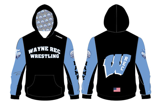 Wayne Rec Wrestling Sublimated Hoodie - 5KounT2018