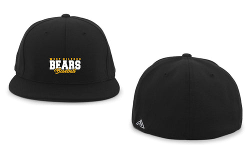 West Milford Baseball Flexfit Cap - Black