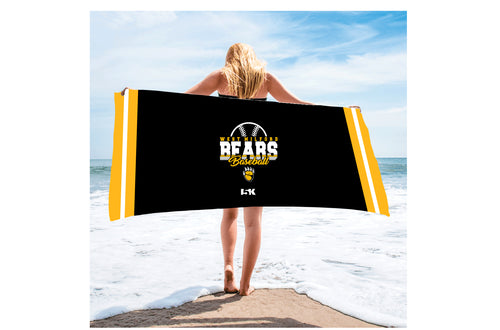 West Milford Baseball Sublimated Beach Towel