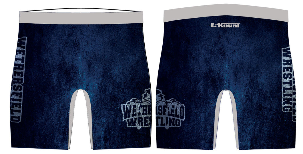Wethersfield Wrestling Sublimated Compression Shorts - 5KounT