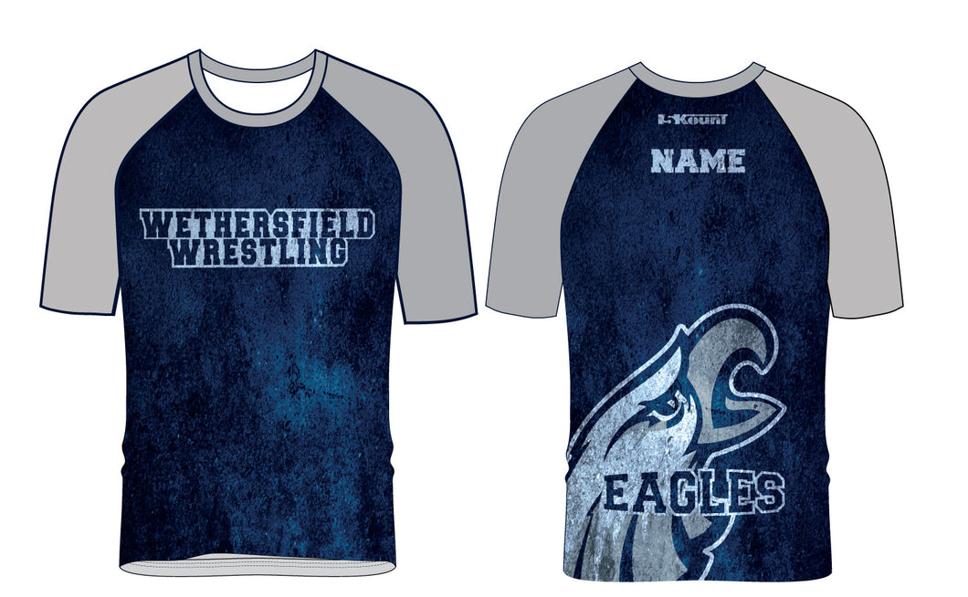 Wethersfield Wrestling Sublimated Fight Shirt - 5KounT