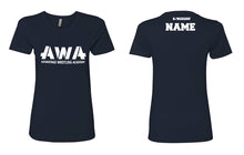 AWA Cotton Crew Tee - Navy Blue - 5KounT
