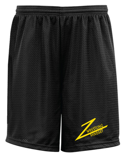 Wrestling Mindset Tech Shorts - Black - 5KounT
