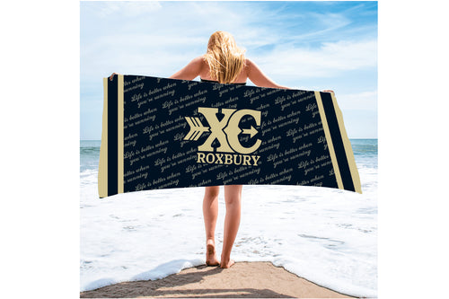 Roxbury Cross Country Sublimated Beach Towel - 5KounT