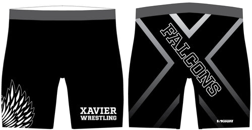 Xavier HS Sublimated Compression Shorts - 5KounT