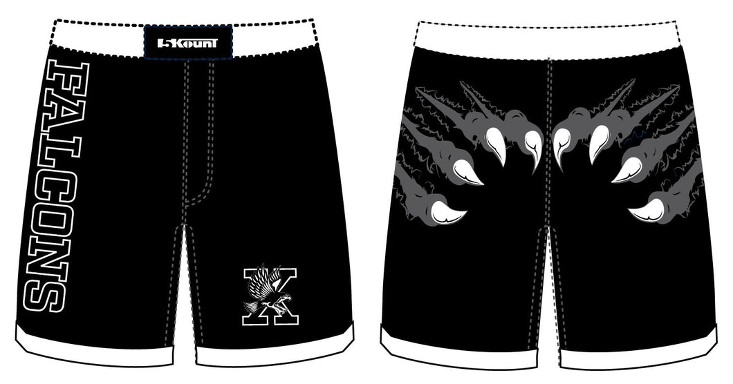 Xavier HS Sublimated Fight Shorts - 5KounT