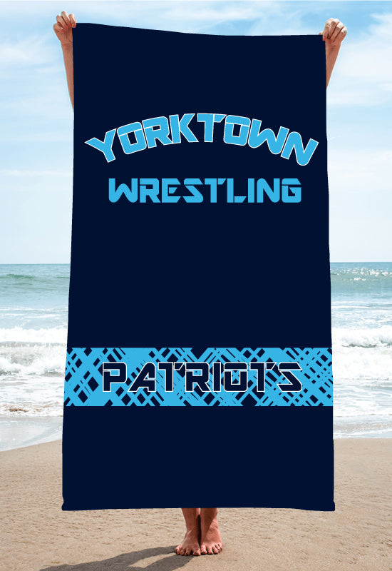 Yorktown Patriots Sublimated Beach Towel - 5KounT2018