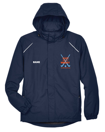 H3 Field Hockey Hooded Rain Jacket - Navy - 5KounT