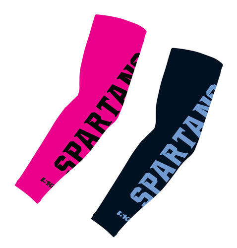 Paramus Football Sublimated Compression Sleeves - Navy / Pink - 5KounT