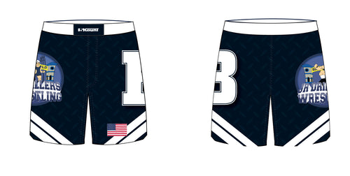 Bakersfield Drillers Sublimated Fight Shorts - 5KounT2018