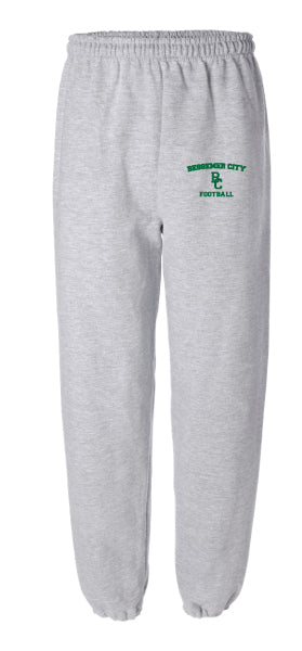 Bessemer City Football Cotton Sweatpants - Grey - 5KounT
