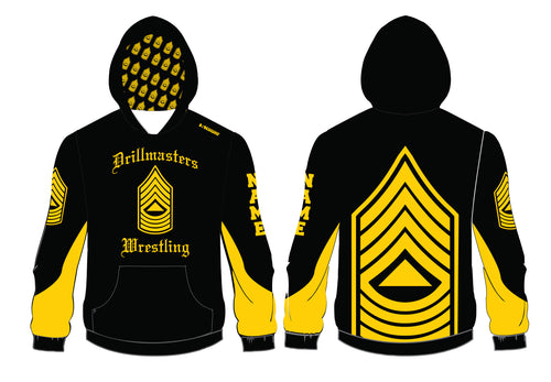 Drill Masters Wrestling Sublimated Hoodie - Black - 5KounT