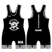 SmashMouth Wrestling Sublimated Men's Singlet - Black