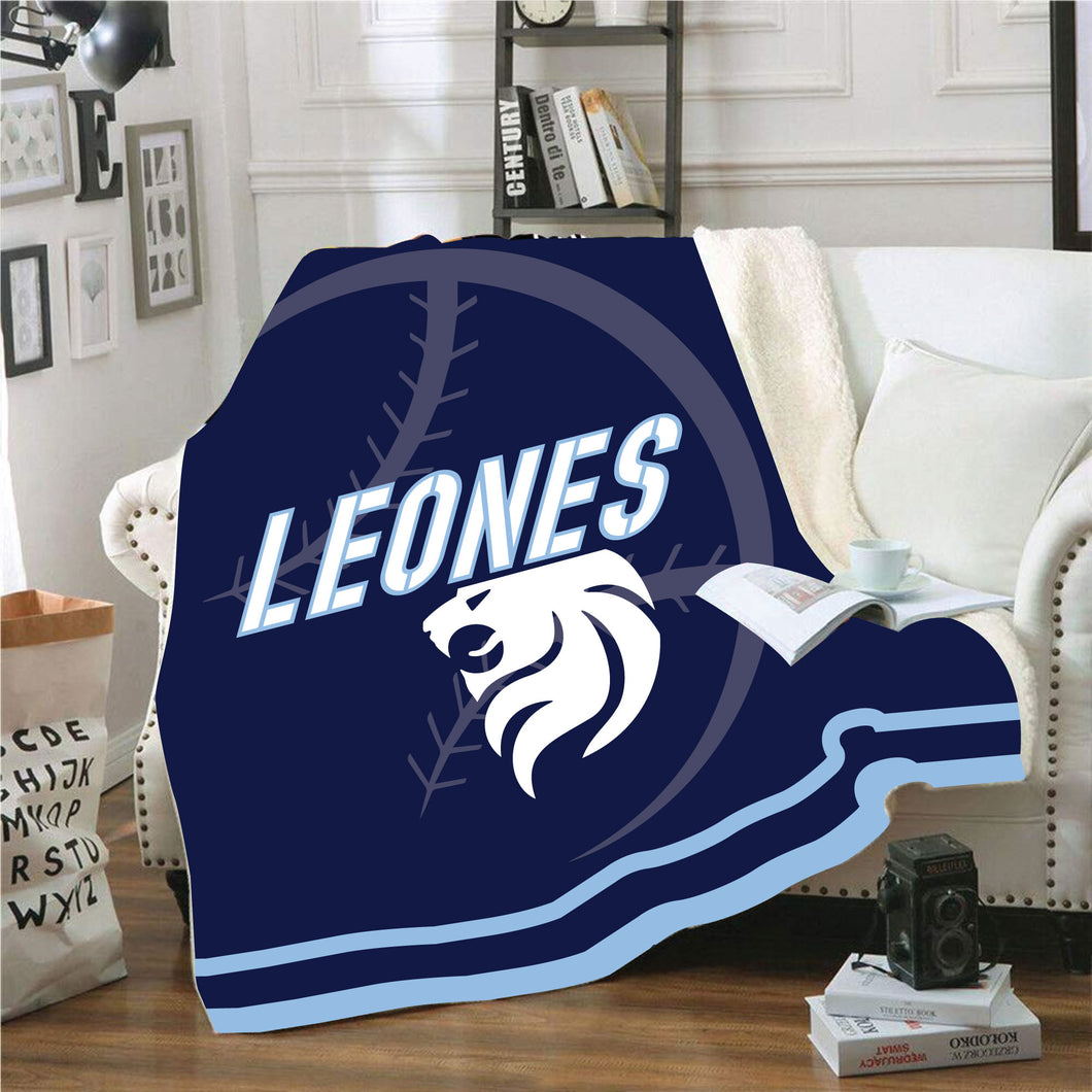 Leones Baseball Sublimated Blanket - 5KounT
