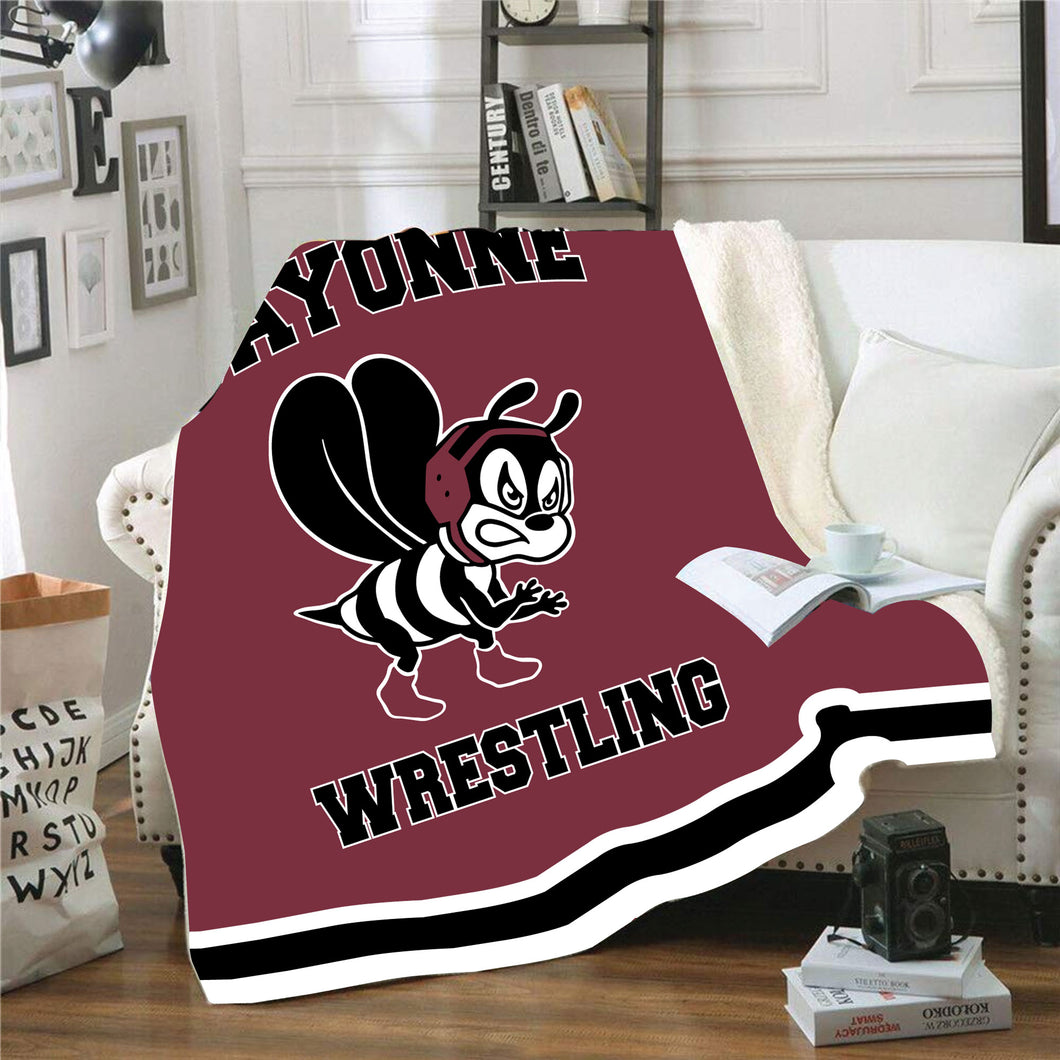 Bayonne Wrestling Sublimated Blanket - 5KounT