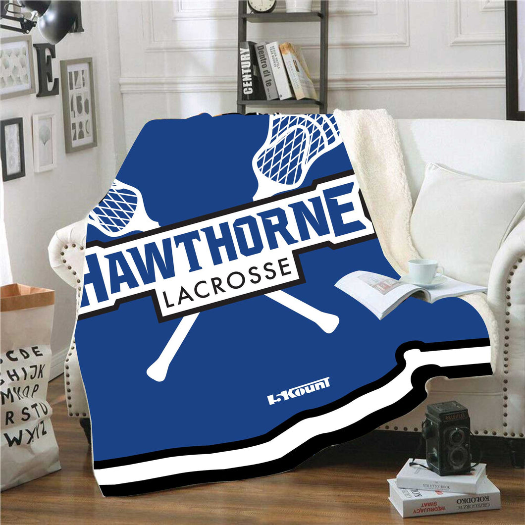 Hawthorne Lacrosse Sublimated Blanket