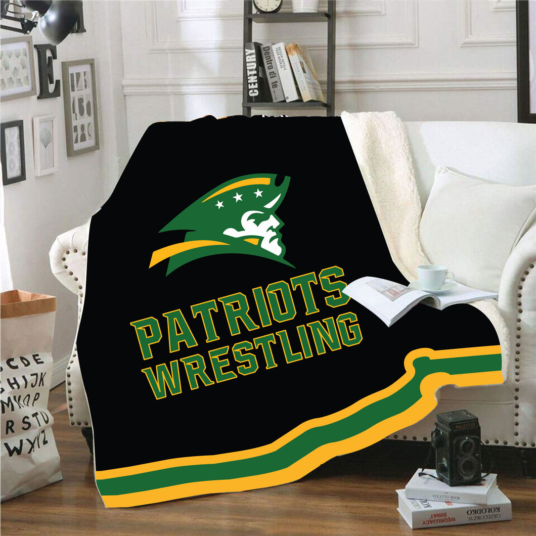 Patriots Wrestling Sublimated Blanket - 5KounT