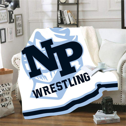 North Penn Wrestling Sublimated Blanket
