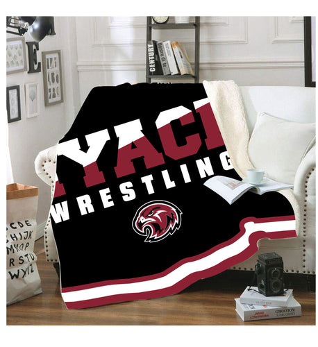 Nyack Wrestling Sublimated Blanket