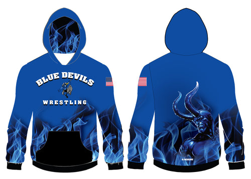 Blue Devils Wrestling Sublimated Hoodie - 5KounT
