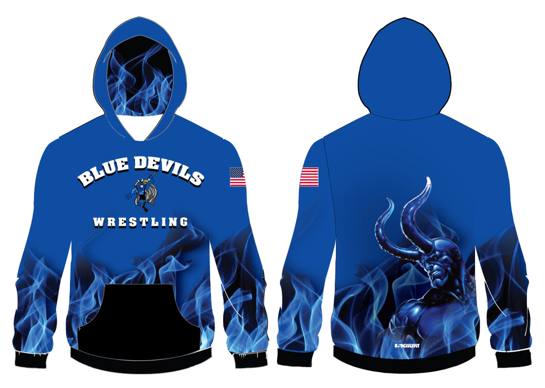 Blue Devils Wrestling Sublimated Hoodie - 5KounT