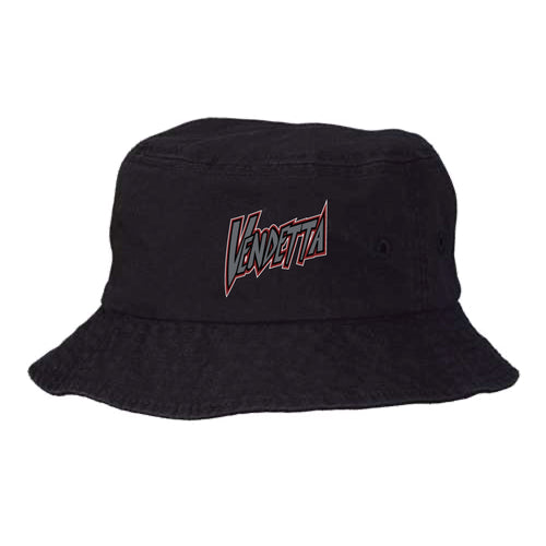 Vendetta Softball Bucket Hat - Black