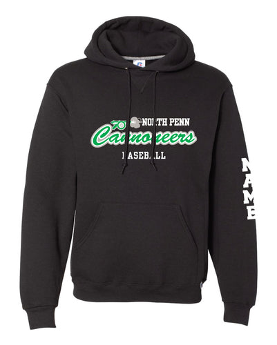 North Penn Cannoneers Baseball Russell Athletic Cotton Hoodie - Black