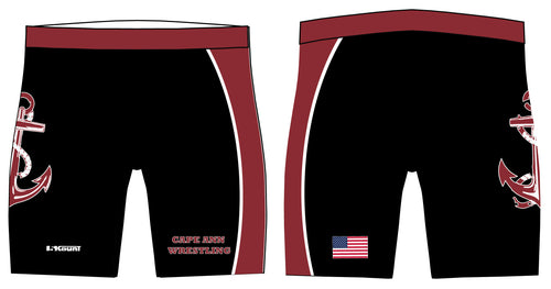 Cape Ann Wrestling Sublimated Compression Shorts - 5KounT2018