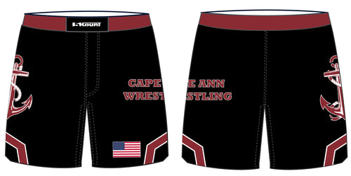 Cape Ann Wrestling Sublimated Fight Shorts - 5KounT2018