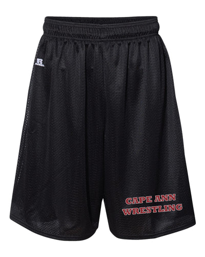 Cape Ann Wrestling Russell Athletic Tech Shorts - Black - 5KounT2018