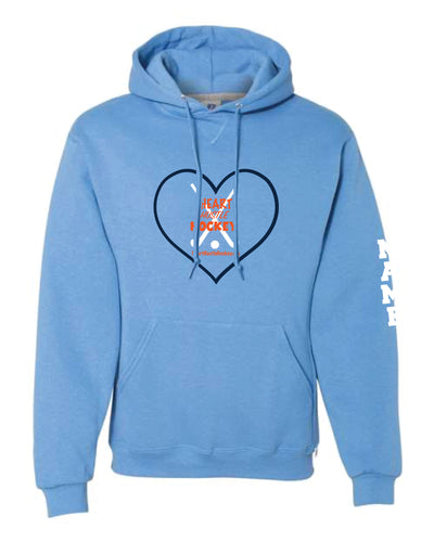 H3 Field Hockey Cotton Hoodie - Carolina Blue