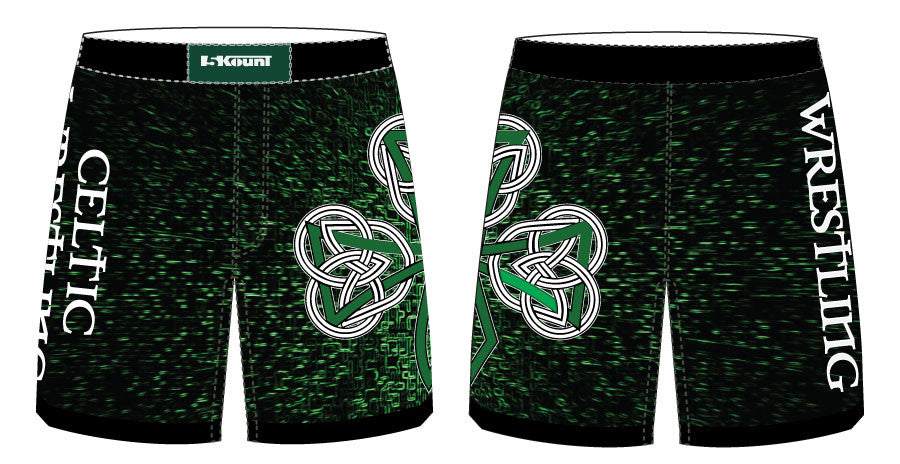 Celtic National Team Sublimated Fight Shorts - 5KounT