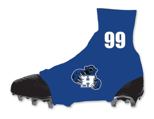 Hawthorne Football Sublimated Cleat Covers - Royal