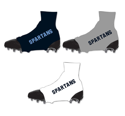 Paramus Football Sublimated Cleat Covers - Navy / Gray / White - 5KounT