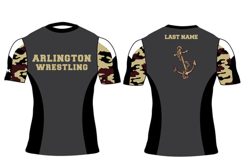 Arlington Wrestling Sublimated Compression Shirt - 5KounT2018