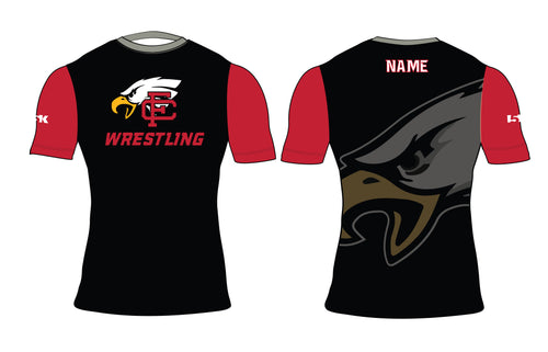 Eagles Wrestling Sublimated Compression Shirt - Design 2 - 5KounT