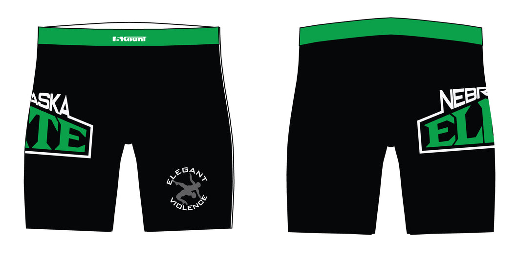 Nebraska Elite Sublimated Compression Shorts - 5KounT