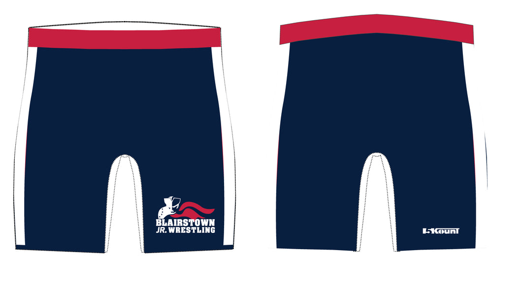 Blairstown Wrestling Sublimated Compression Shorts - 5KounT
