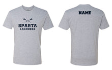 Sparta Lacrosse Cotton Crew Tee - Gray - 5KounT